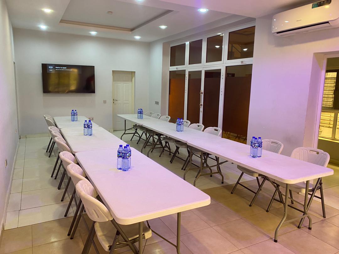 Conference Room alternative angle showing professional setup and amenities